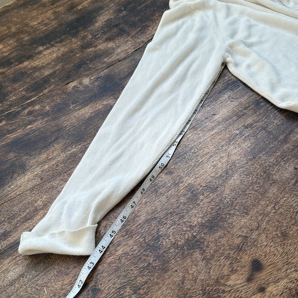 Vintage Kathi lee collection ivory rhinestone zipper sweater extra large 16/18 - Picture 9 of 9